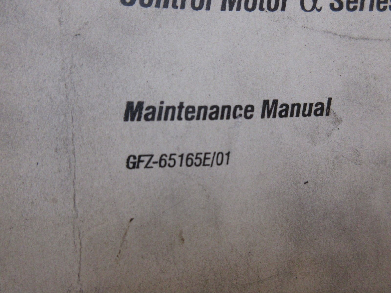 1998 HARDINGE COBRA LC-65 GE MAINTENANCE MANUAL GFZ-65165E/01 CNC LATHE