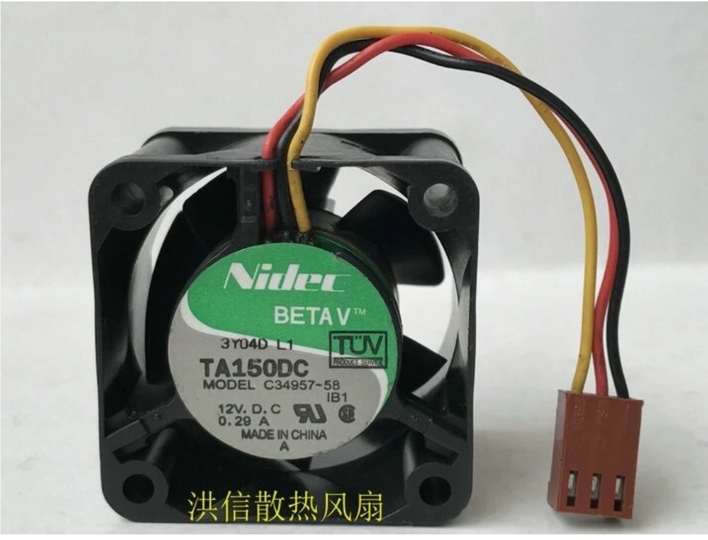 Nidec TA150DC C34957-58 12V 0.29A for server Cisco switch fan
