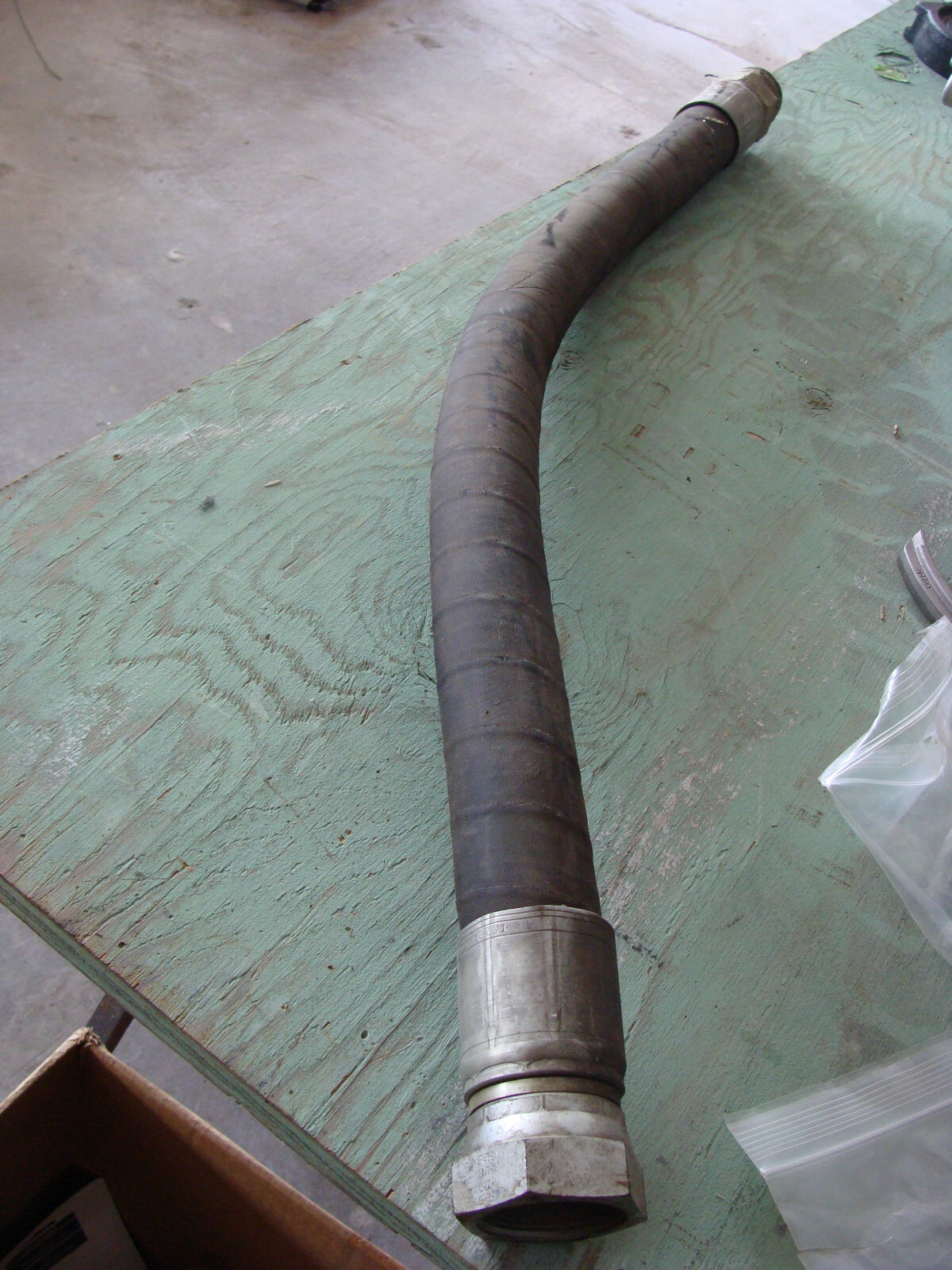 AEROQUIP FC619-24 HYDRAULIC HOSE 150PSI 100R4X1-1/2 MSHA IC84/24 1Q08 3FT LENGTH