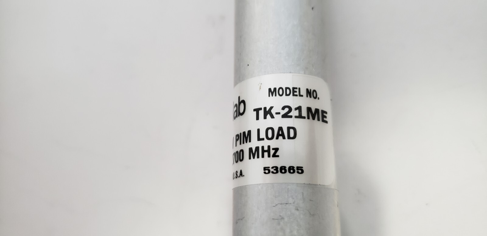 MICROLAB TK-21ME PIM LOAD, 10 WATTS, 4.3-10-M CONNECTORS, 400-2700 MHz, NIB