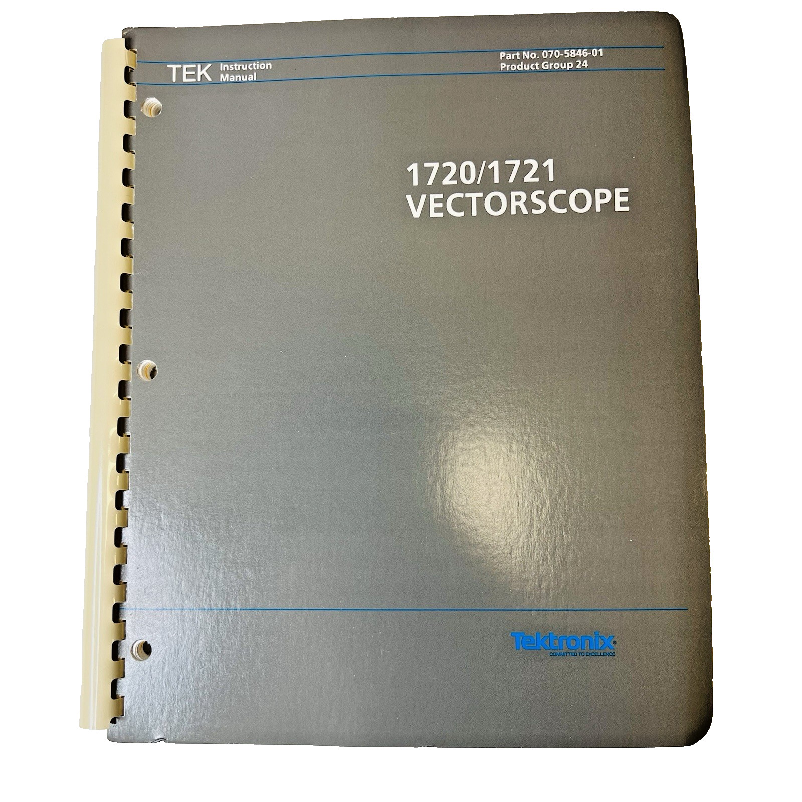 Tektronix 1720/1721 Vectorscope Instruction Manual