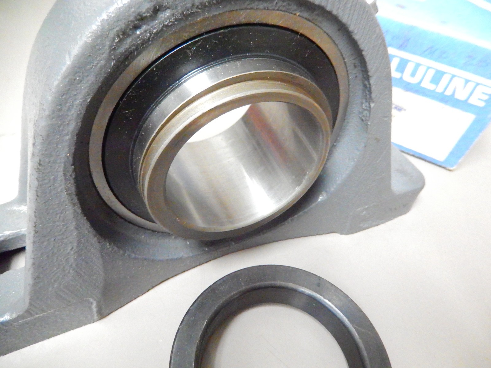 Browning VPLE-235 Two Bolt Low Base Pillow Block Bearing 2-3/16 Bore With Collar