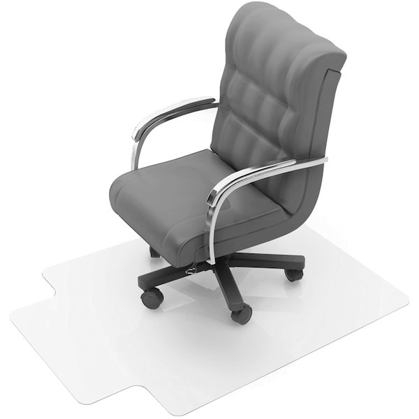 Floortex Fr319226lv Chair Mat 36″X48″, Traditional Lip Shape, Clear, For Carpet