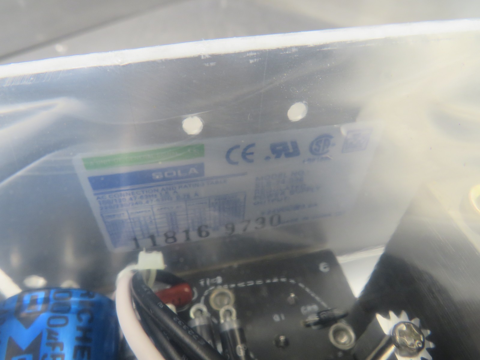 SOLA SLS-24-036 Power Supply