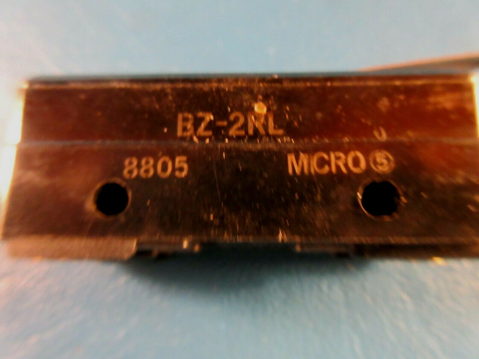 LOT OF 2 Micro Switch BZ-2RL Limit Switch (Honeywell)