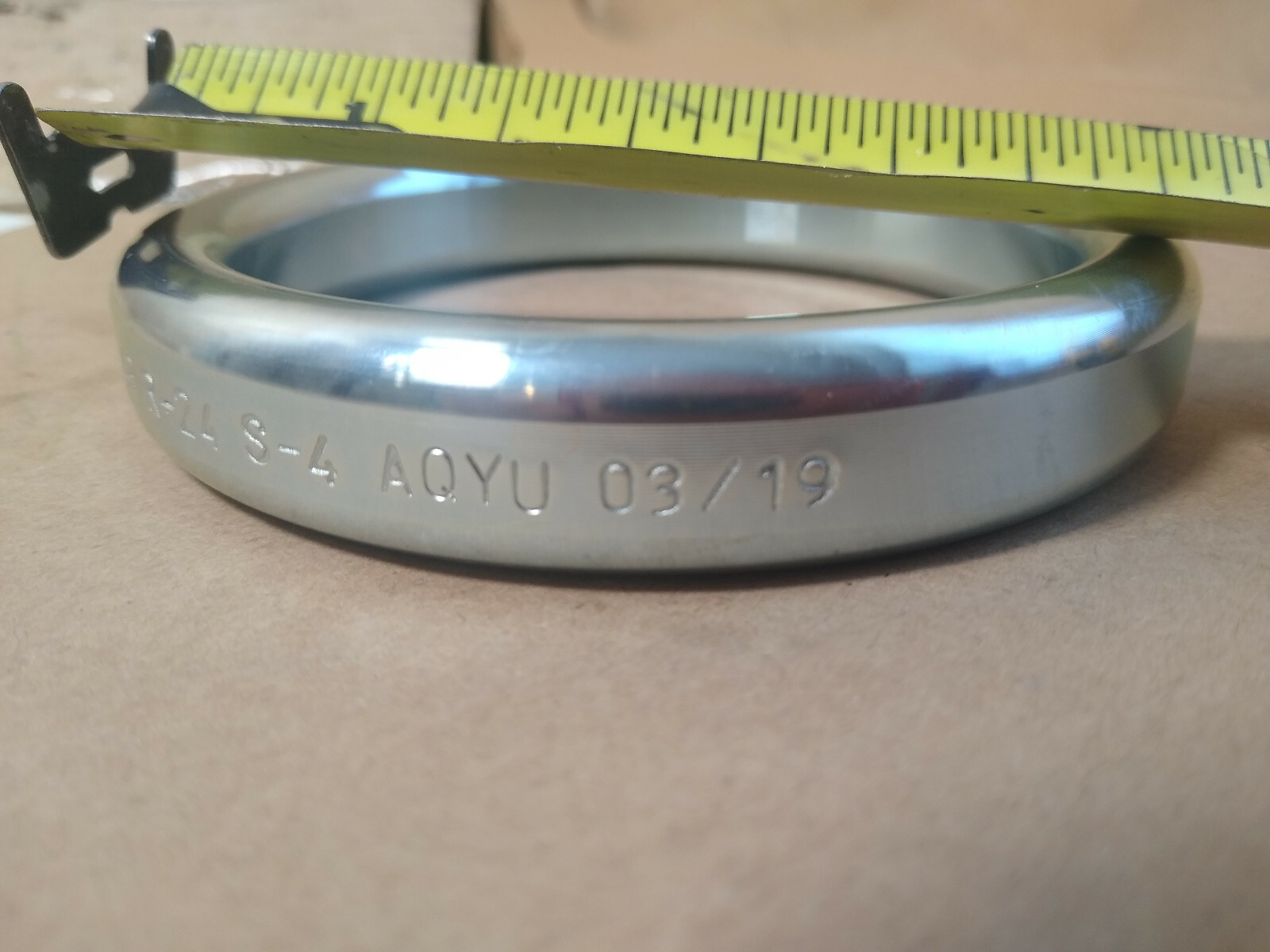 NEW Wolar 6A-0333 R-24 S-4 AQYT Ring Sealing Joint Gasket, SS