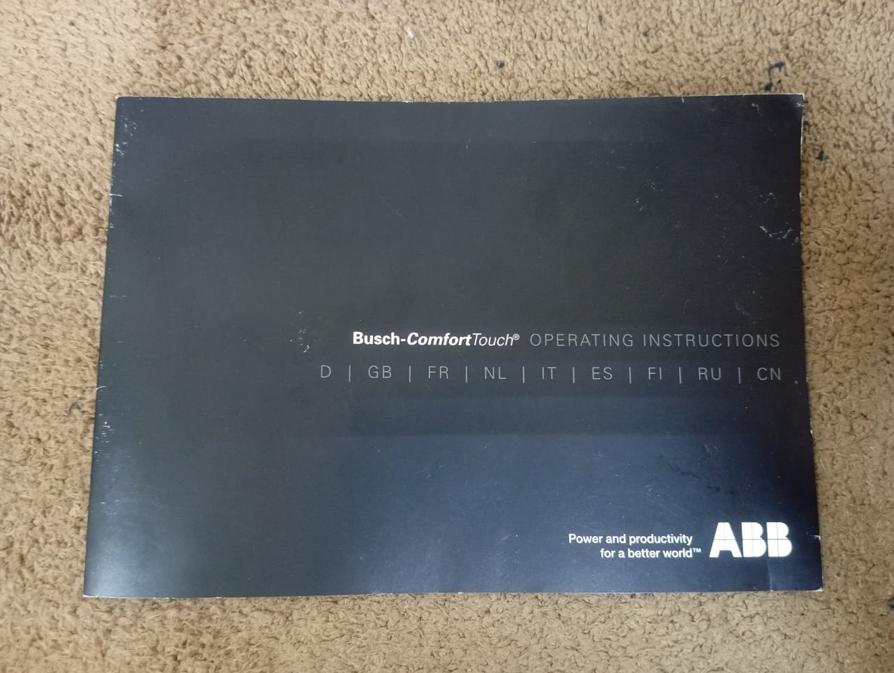 ABB / Busch-Comfort Panel LAN UP / 8136-500 CP/U 5.1 / 2CDG 008 136 R0002