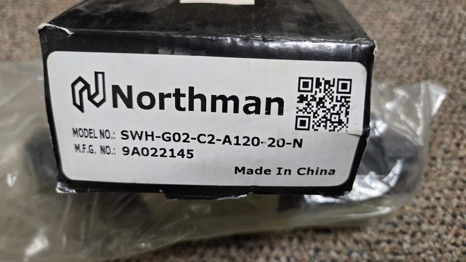NORTHMAN SWH-G02-C2-A120-20-N / SWHG02C2A12020N (BRAND NEW)