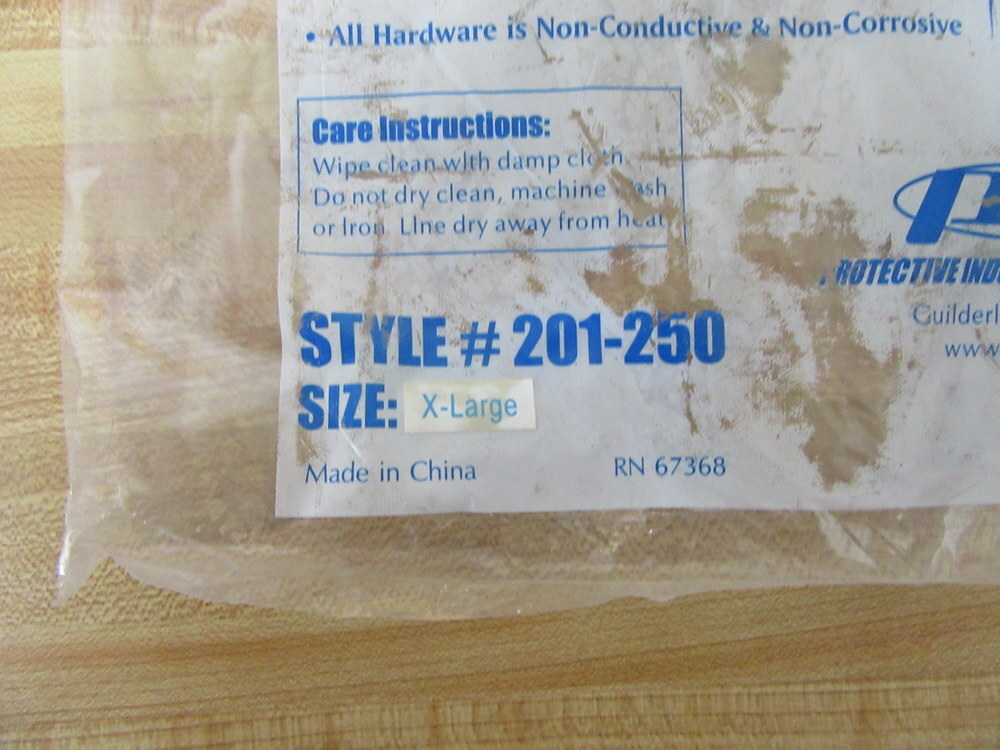 Falcon 201-250 3 Piece Rain Suit 201250 Size XL (Pack of 5)