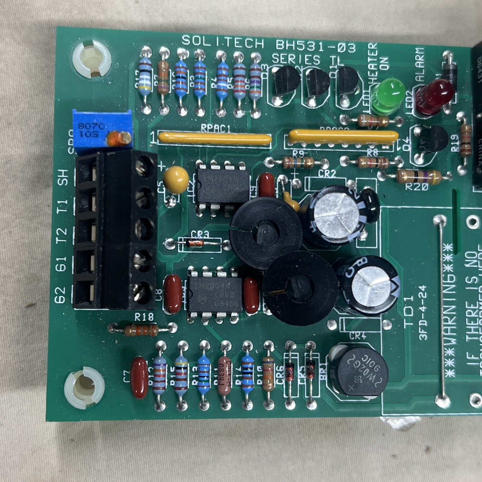 Solitech 550-TL-I045-PT Circuit Board BH531-03 BH531-03