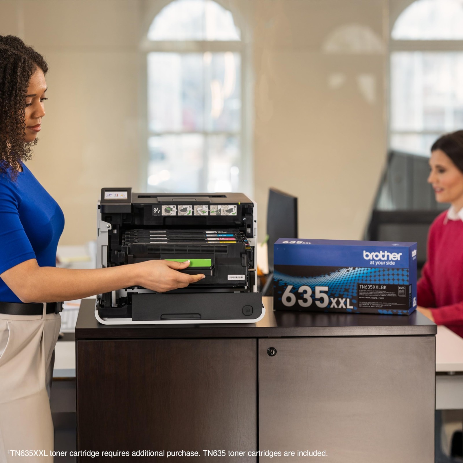 Brother HL-L8430CDW Business Color Laser Printer with Low-Cost Printing and Wire