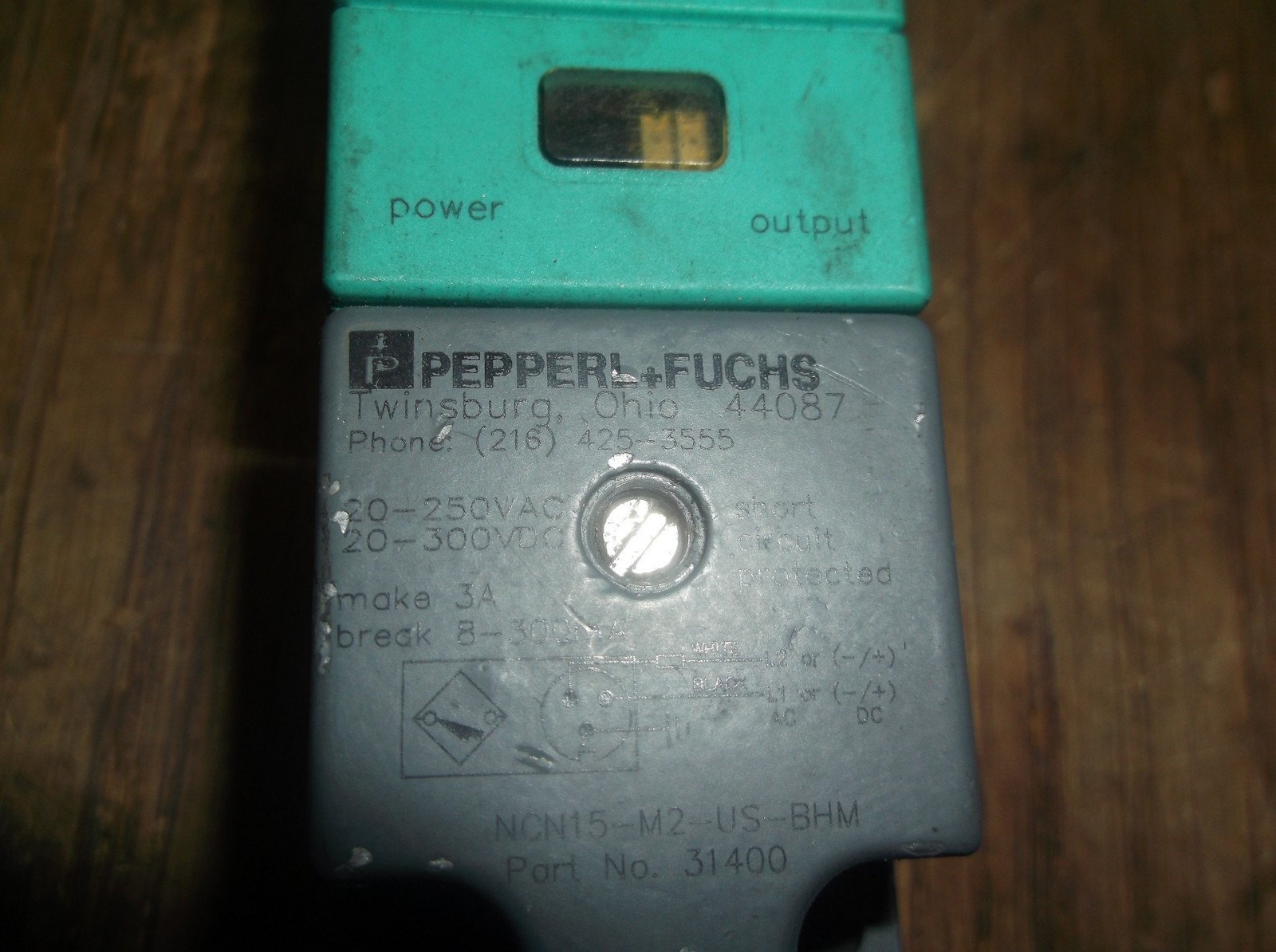 PepperL & Fuchs 31400 Sensor NCN15-M2-US-BHM 1796 1008 *FREE SHIPPING*