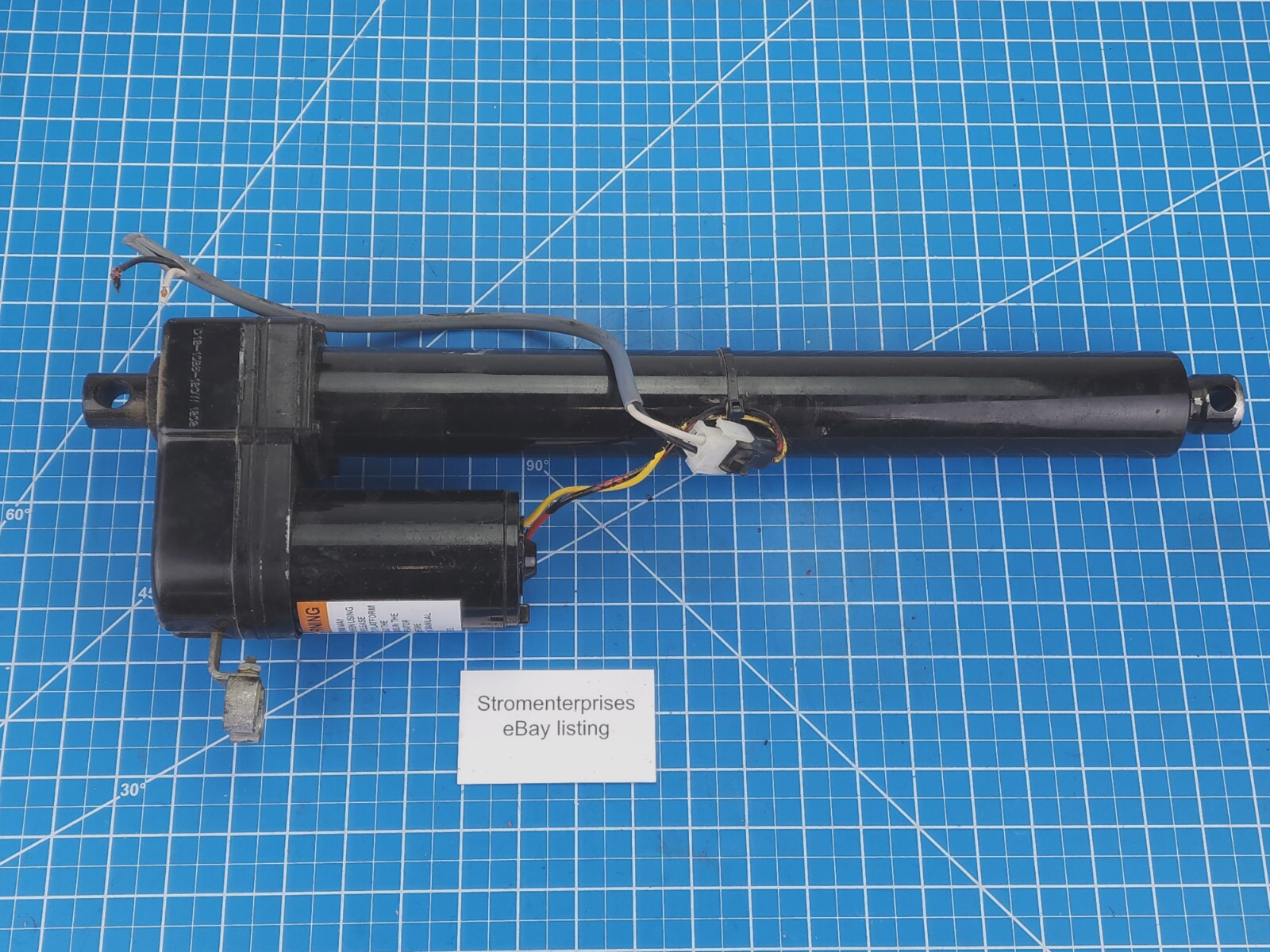 Warner Electric Screw Style Lift Linear Actuator D12-10B5-12CW 1202
