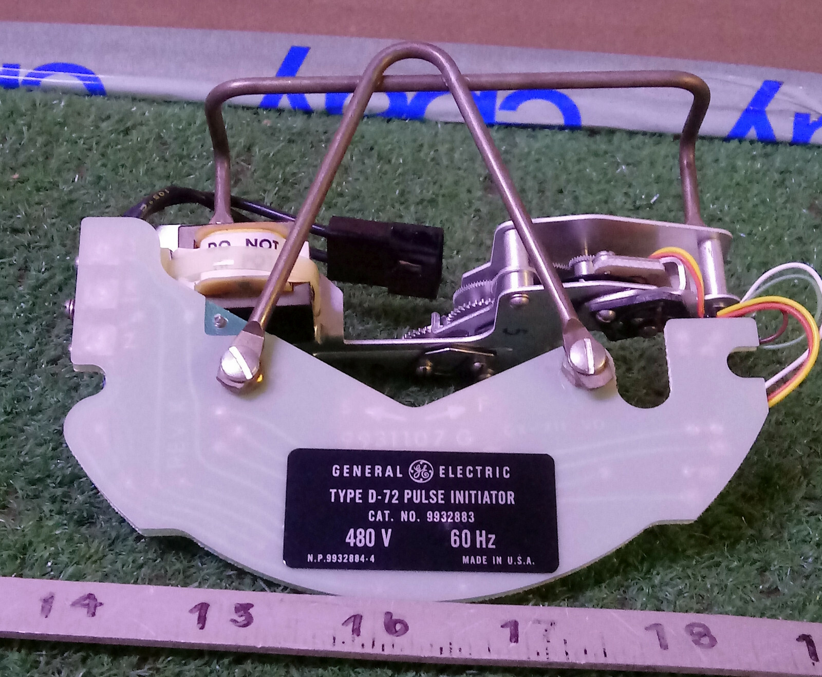 1 NEW GE TYPE D-72 PULSE INITIATOR 9931990 480V NIB ***MAKE OFFER***