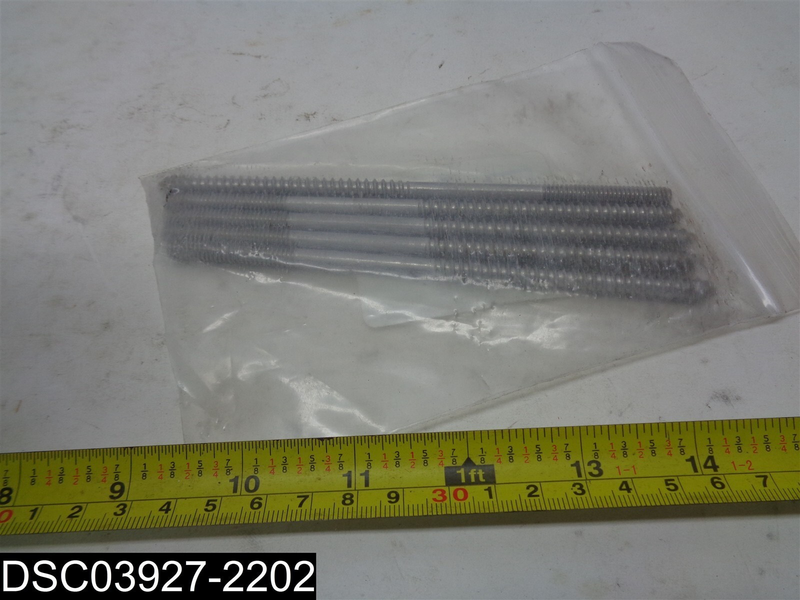 QTY=1 Pack of 5: 90915A654 18-8 Stainless Steel Wood Screw Threaded Stud 1/4″-20