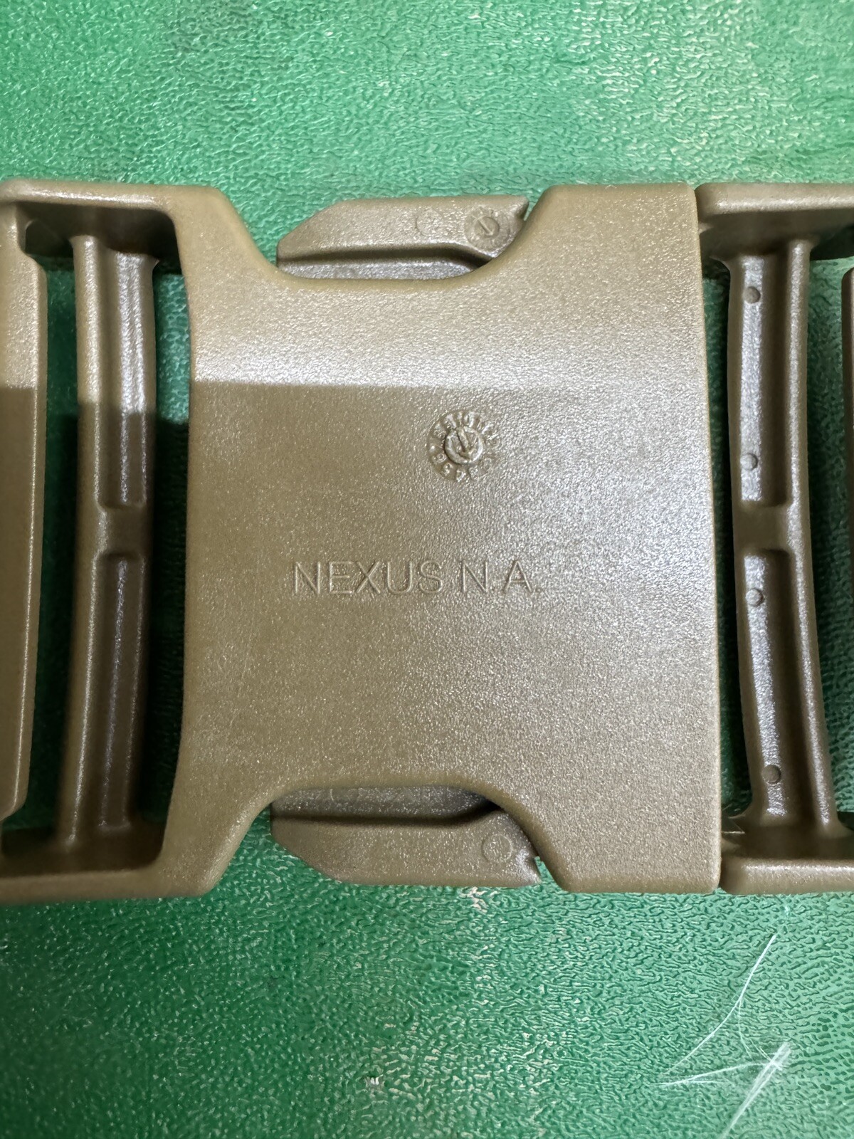 Lot of (25) 2” ITW Acetal Duel Sliding Side Release Buckle – Coyote Brown