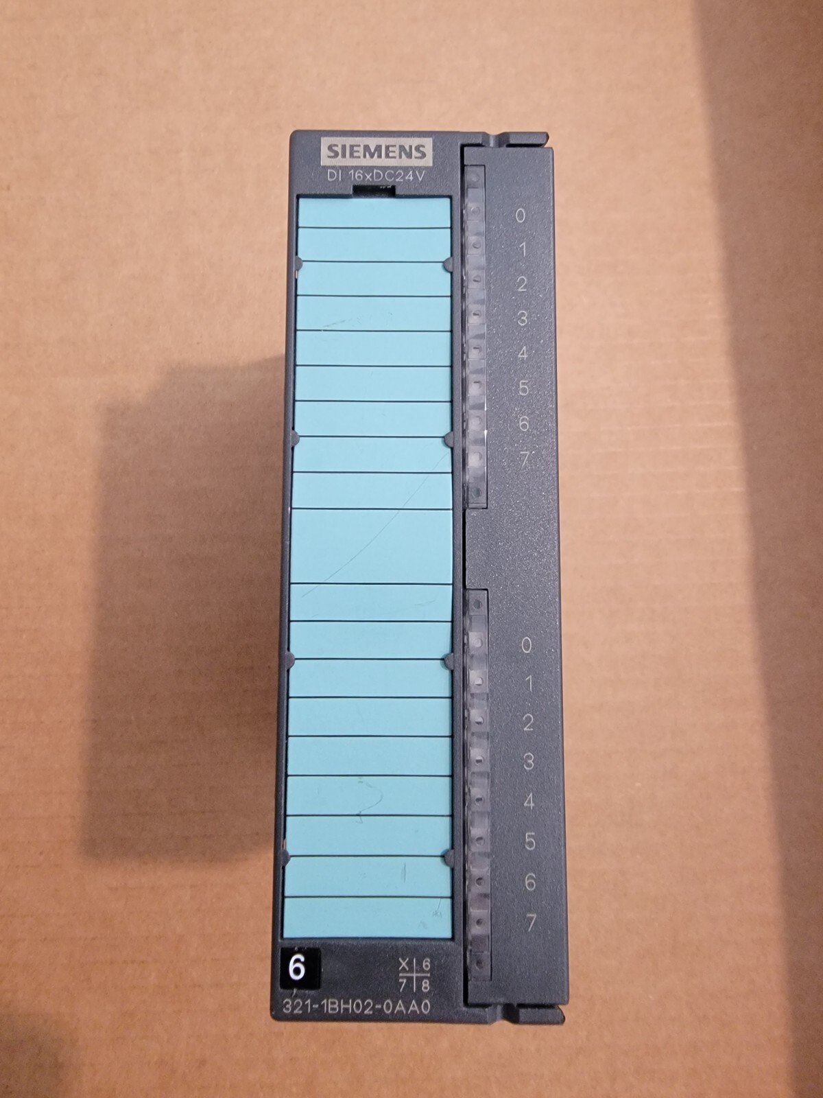SIEMENS 6ES7 321-1BH02-0AA0 SIMATIC S7 INPUT MODULE – Used – Item 1