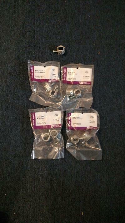 Lot (9) of Pro Connex Snap Locks – BX/MC Connectors – 3/8