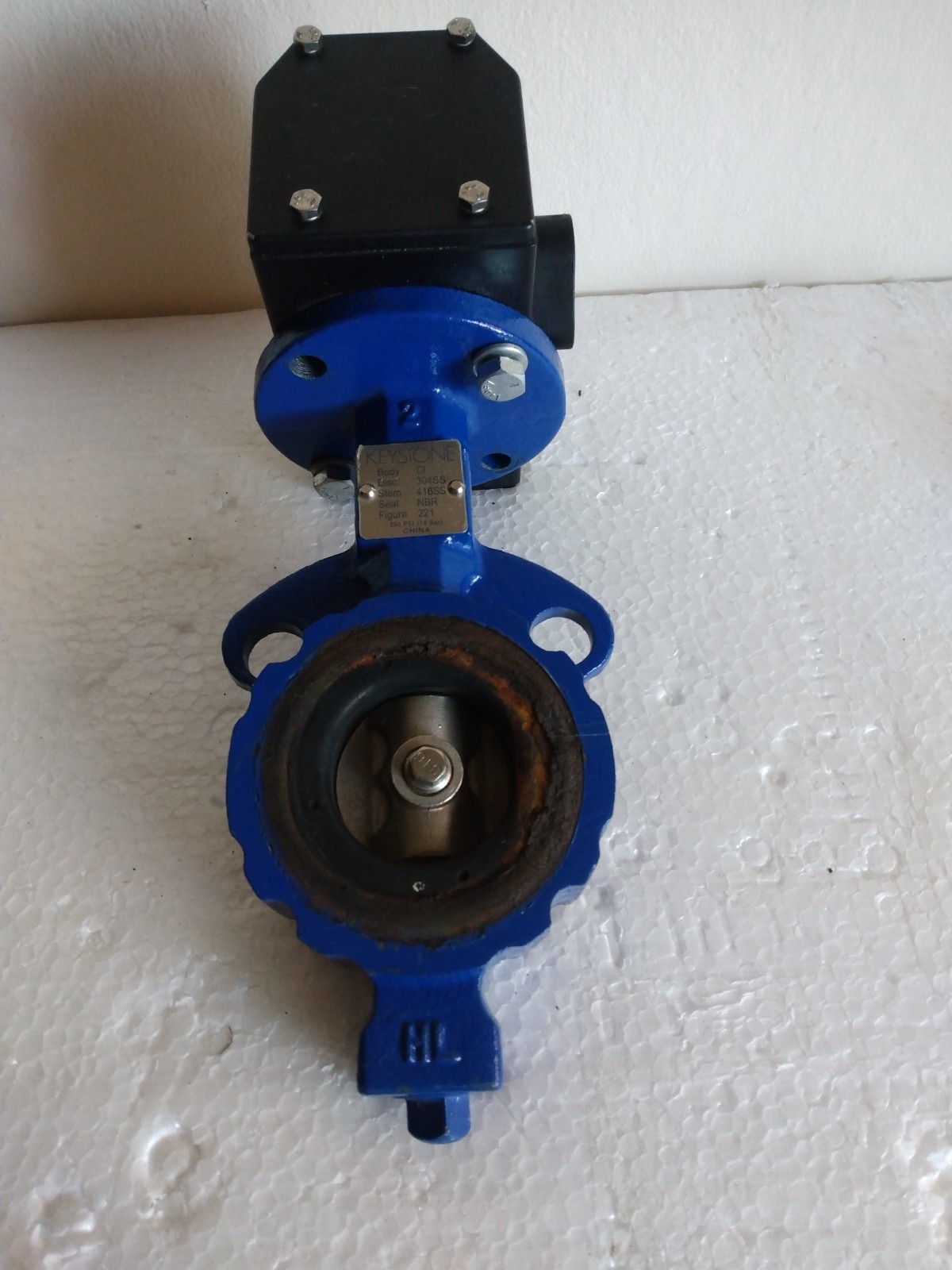 KEYSTONE 221 F89U-004 250PSI ( 16 Bar ) , 2″ NBR , 304SS , 416SS ,