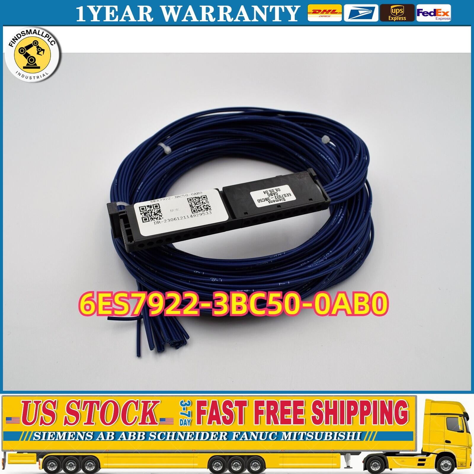 New Siemens 6ES7 922-3BC50-0AB0 6ES7922-3BC50-0AB0 Front connector for S7-300