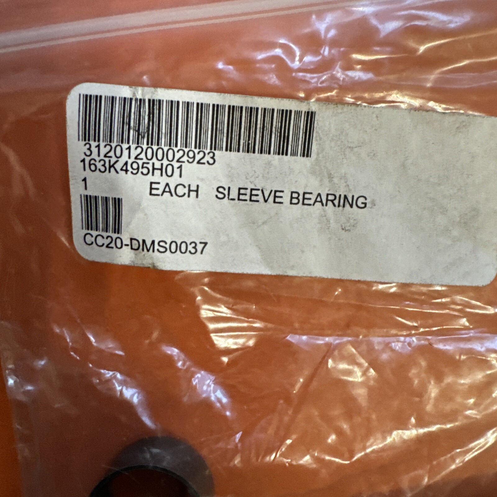 163k495h01 Sleeve Bearing Cc20 Dms0037 3210-12-000-2923