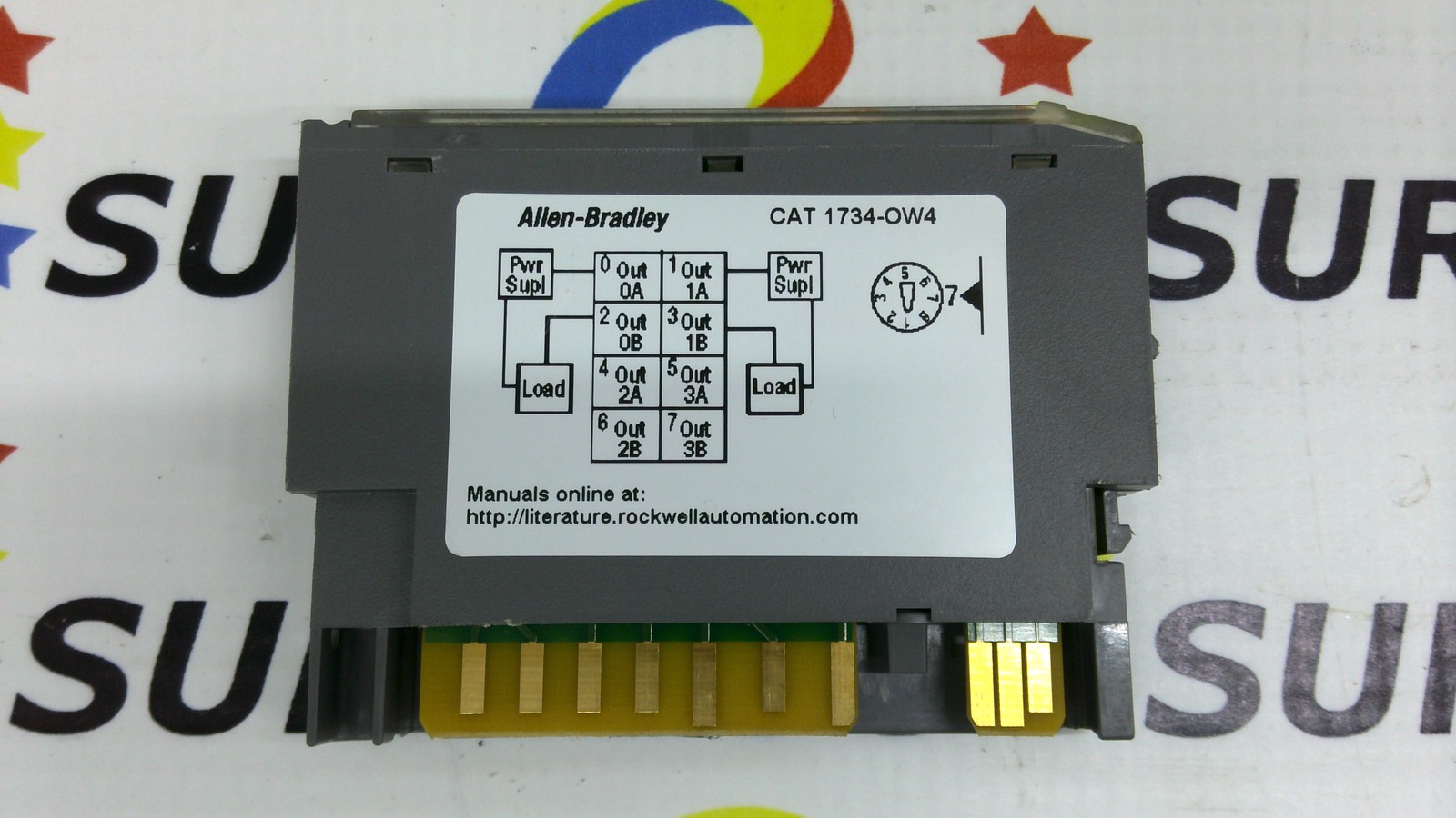 USSP ALLEN-BRADLEY 1734-OW4-C 4PT Relay Output Point I/O -SA