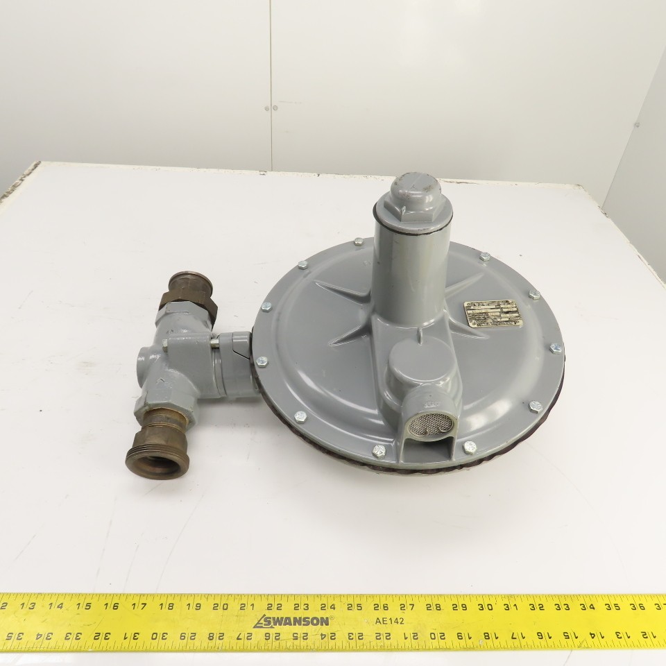 Fisher Controls S201 Gas Regulator 14-30 WC 3/8″ 125PSIG In 30 WC Out