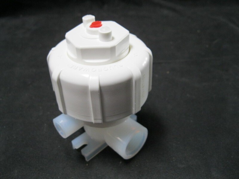 ENTEGRIS 202-57-01 VALVE Diaphram 2-WAY PNEU 12 TEFLON