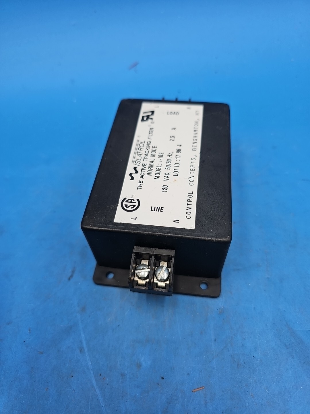 Islatrol I-102 Active Tracking Filter