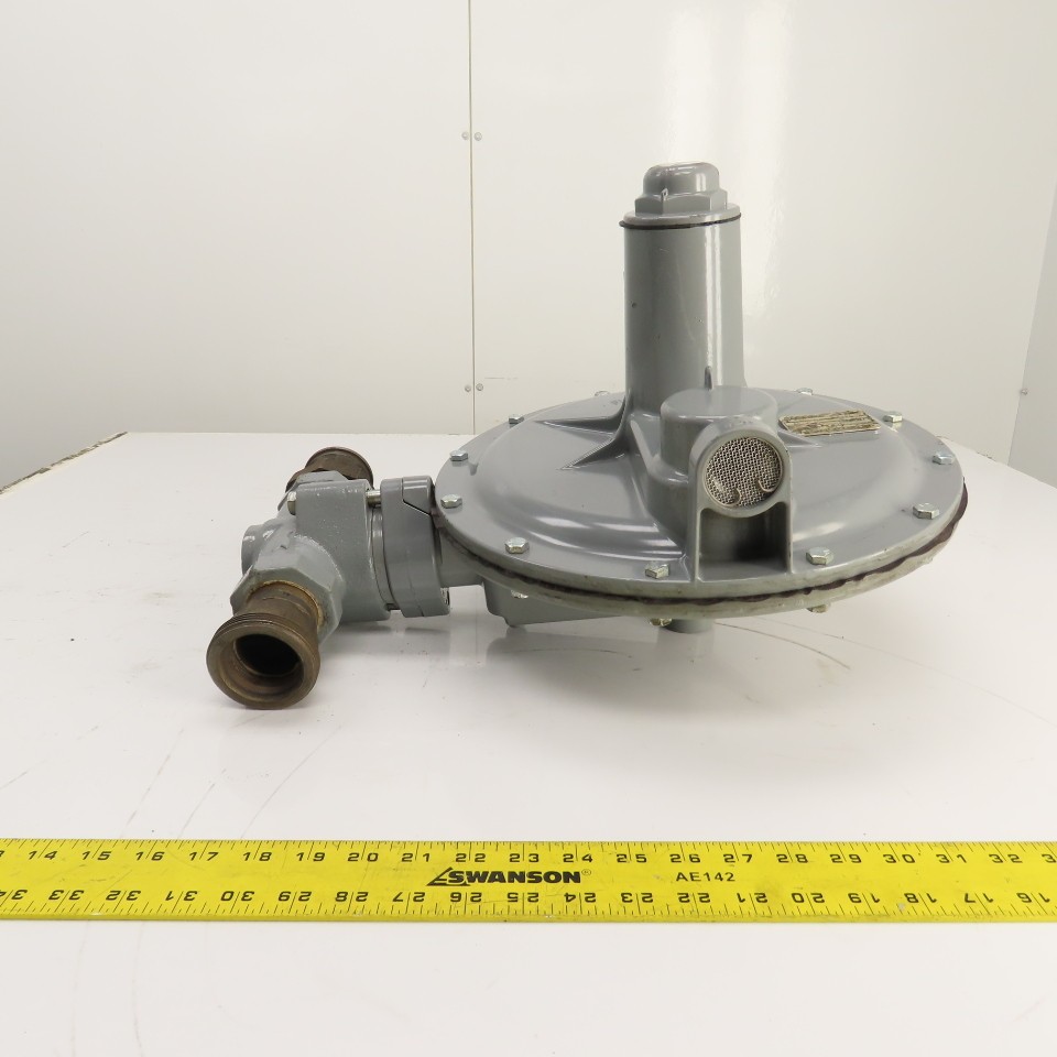 Fisher Controls S201 Gas Regulator 14-30 WC 3/8″ 125PSIG In 30 WC Out