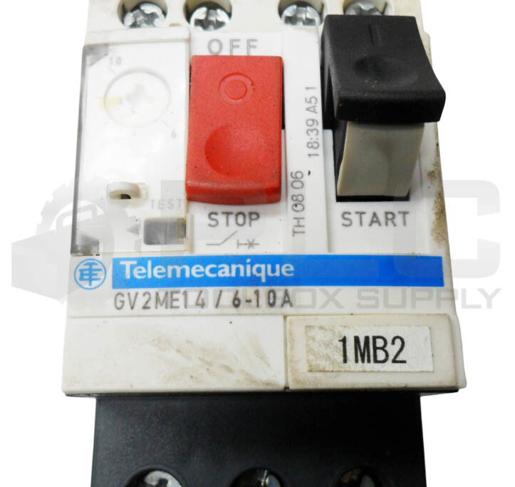SCHNEIDER ELECTRIC GV2ME14/6-10A CIRCUIT BREAKER 6-10A 220V 3PH