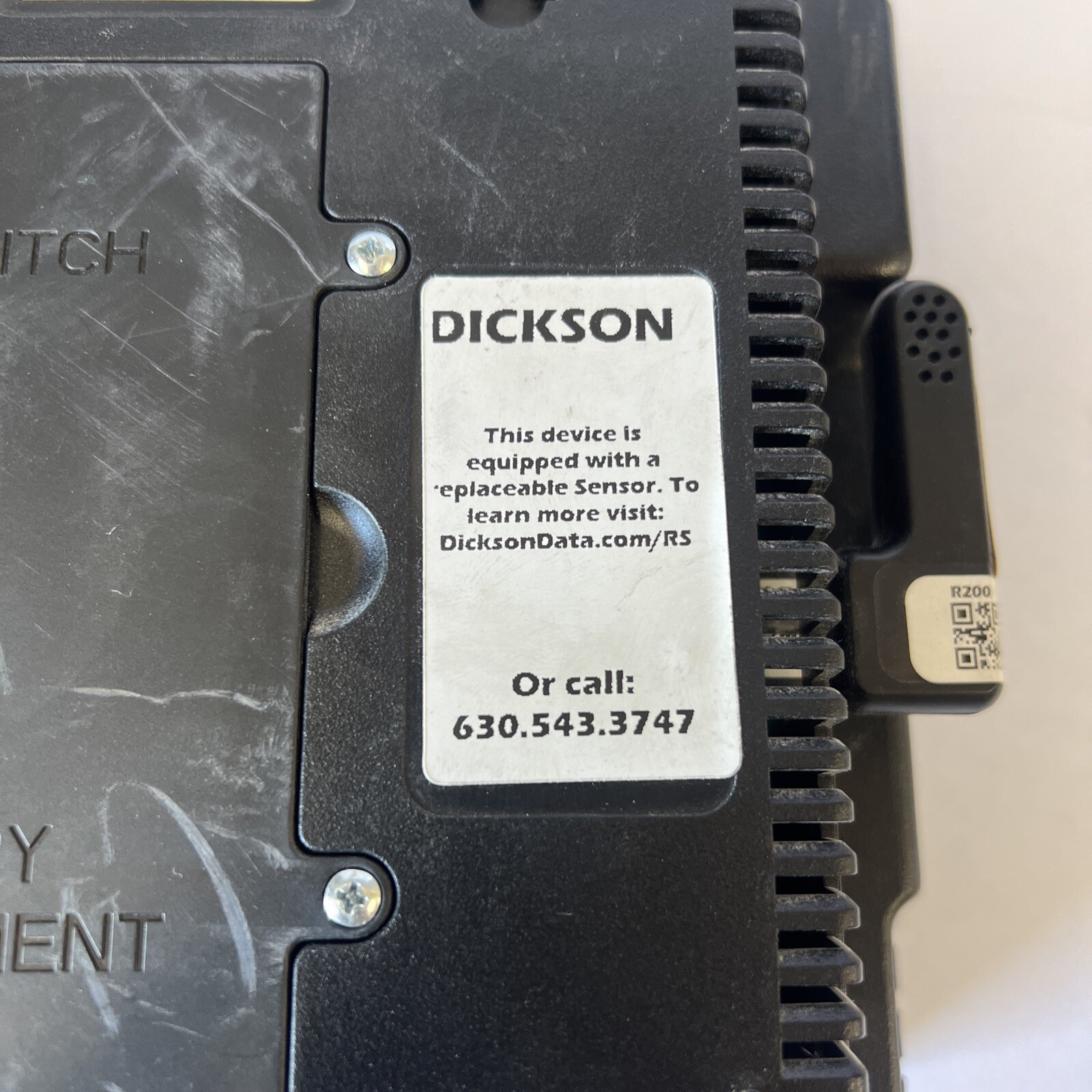 Dickson TH6P2 6″ Remote Sensing Temperature Himidity Recorder Used