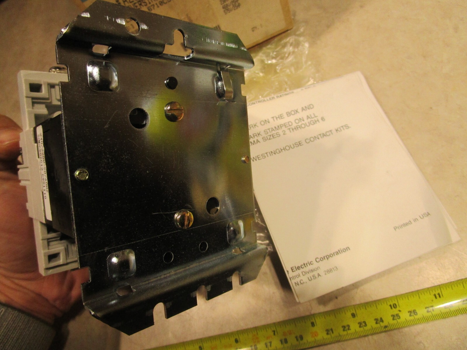 WESTING HOUSE A201K2CW NON-REVERSING CONTACTOR, 3 POLE, 240V COIL, 45A, T0445