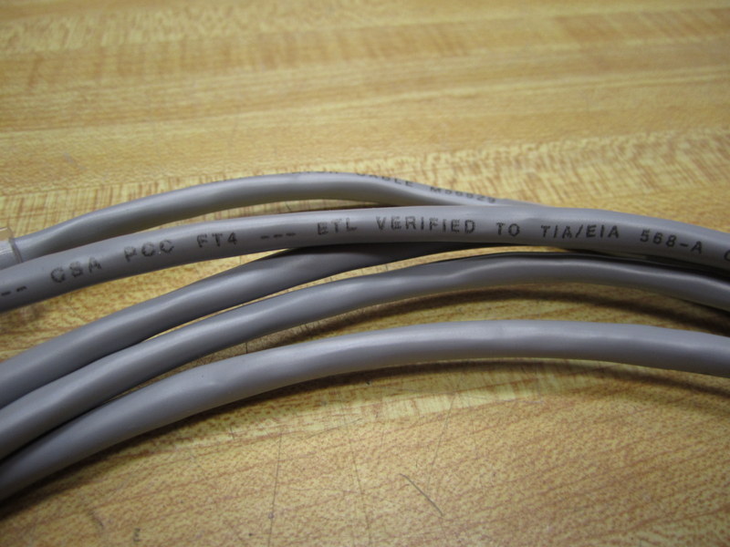 Clover CCI 952-10 Cat 5 Patch Cable 116″ CCI95210 Mohawk/CDT (Pack of 6)