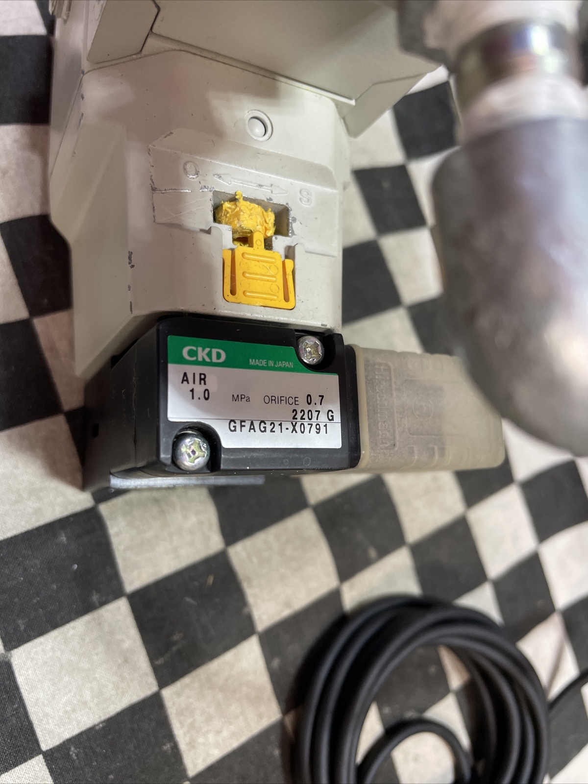 CKD V3301-10-W-LS-3, GFAG21-X0791, PPX-R10N-6M + CABLE SOLENOID, SLW-10A