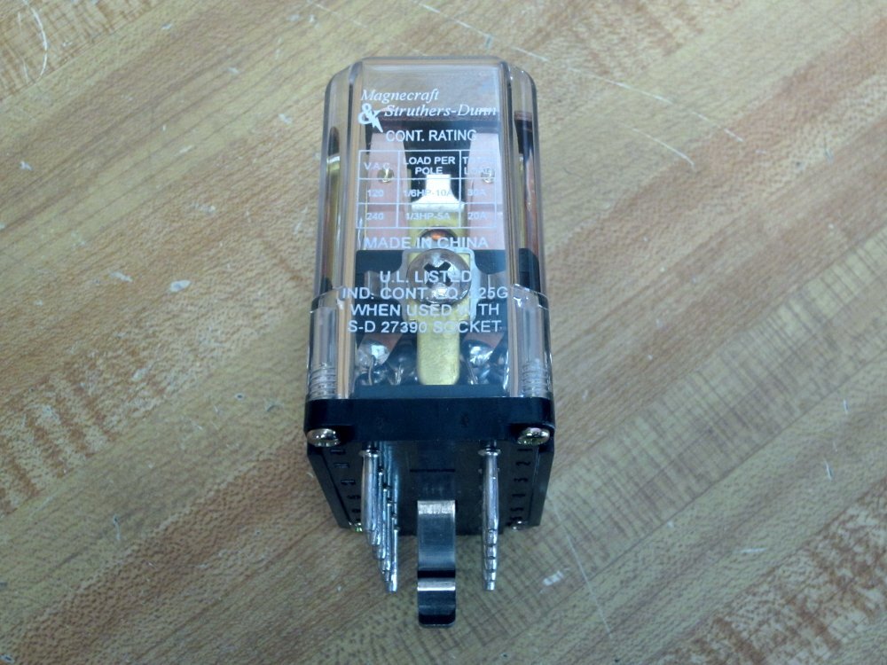 Struthers Dunn 219ABAP-24D Magnecraft Relay 219ABAP