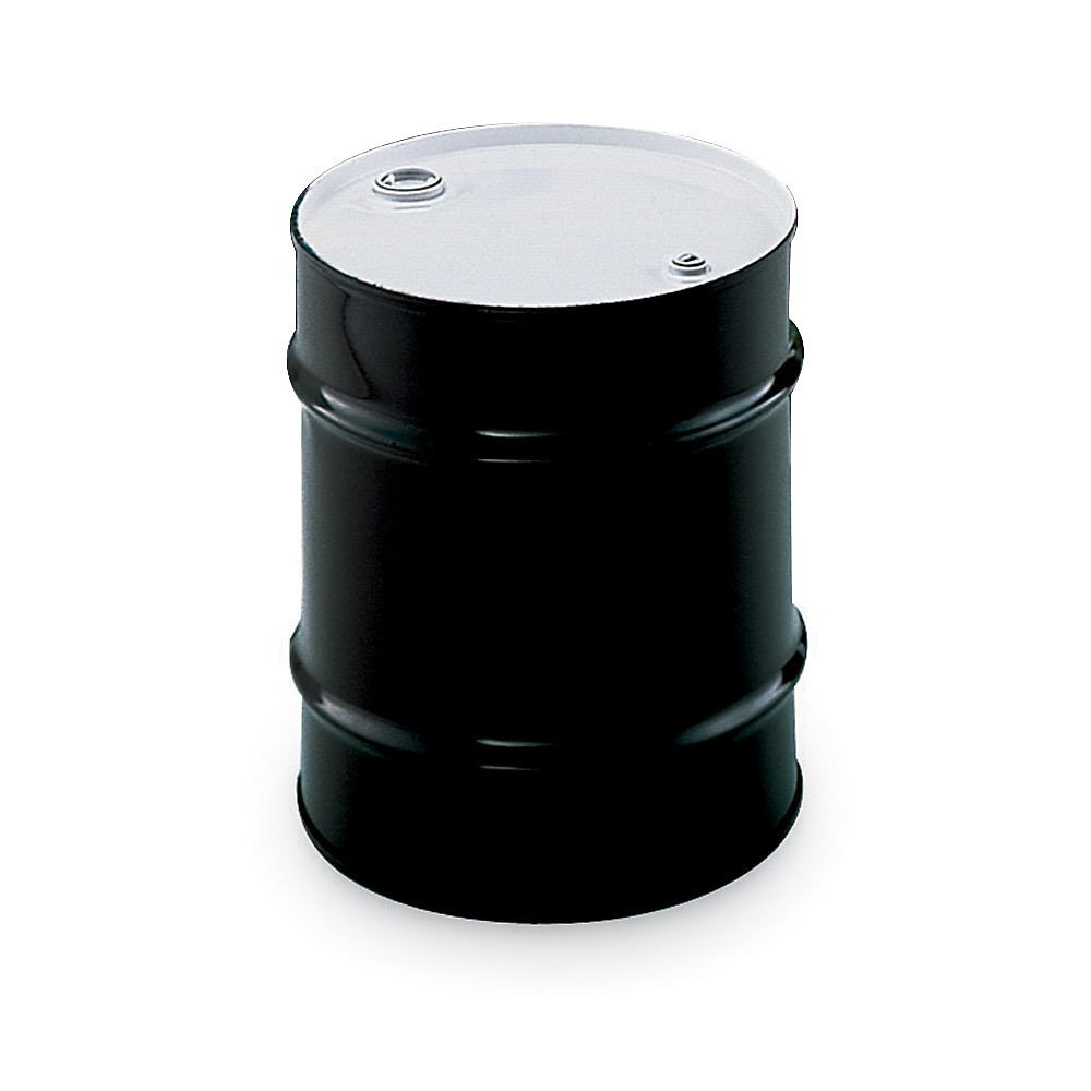 Skolnik Carbon Steel Drums Closed-Head Drums 30-Gal. Capacity Black