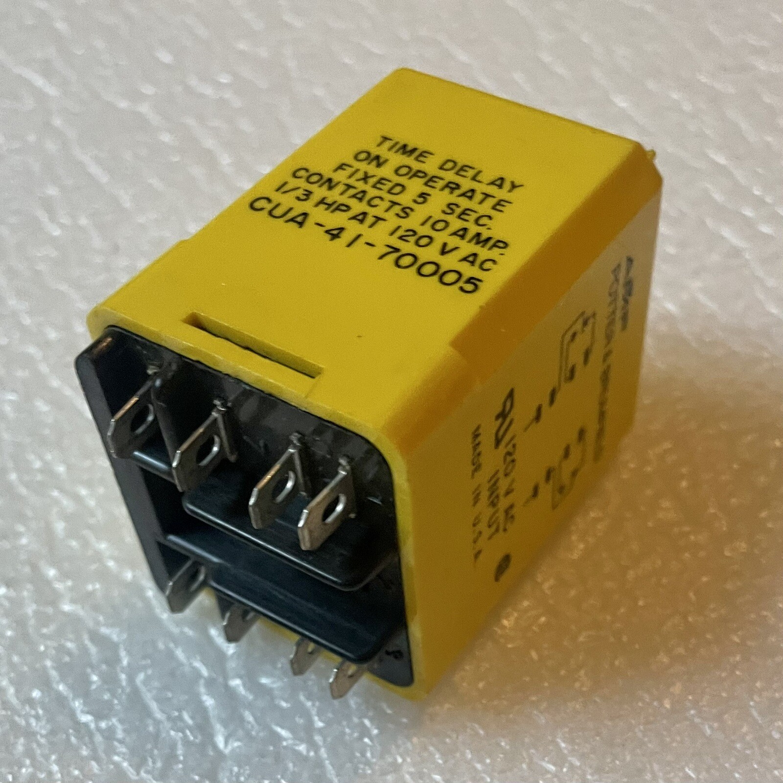 AMF Potter & Brumfield CUA-41-70005 Time Delay Relay CUA4170005
