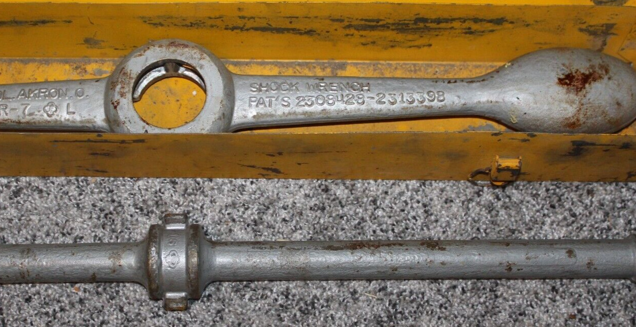 KEN TOOL TR-7 SHOCK WRENCH LUG NUT TOOL KIT TR-8 & TX-9 ( IN Metal Box)