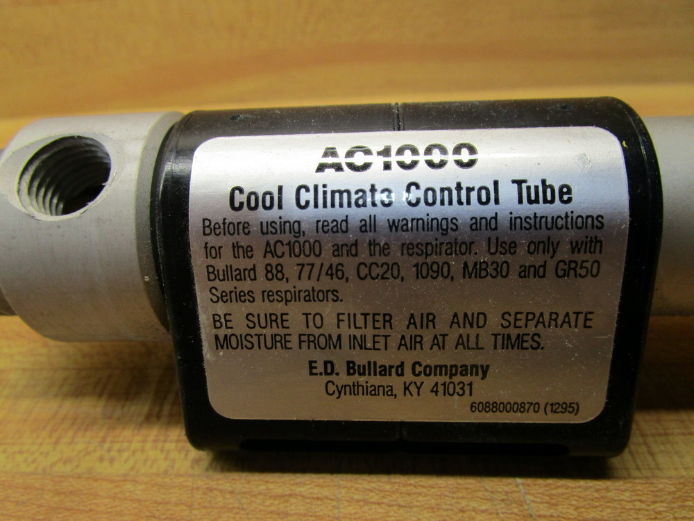 E.D. Bullard AC1000 Cool Climate Control Tube