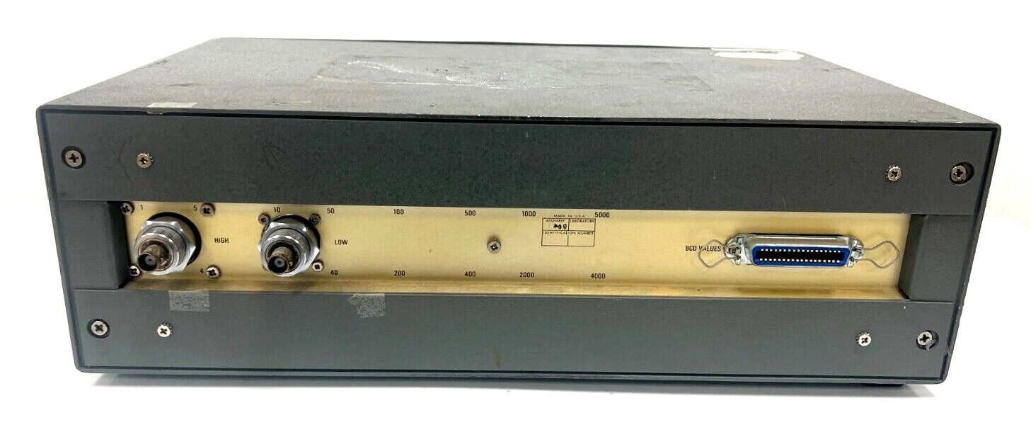 GENERAL RADIO 1413 PRECISION DECADE CAPACITOR
