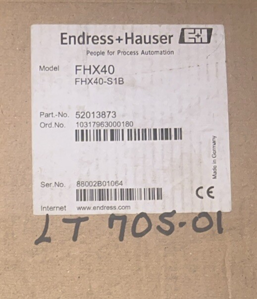 ENDRESS+HAUSER FHX40-S1B DISPLAY MODULE