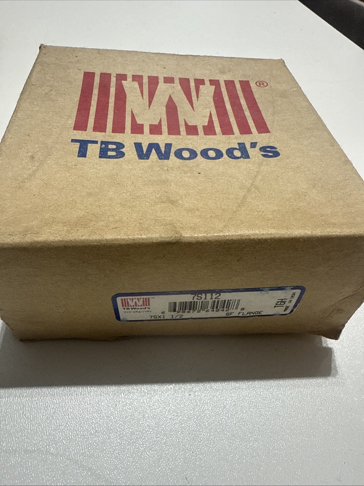 TB Woods 7S112 7SX1-1/2 sure flex flange