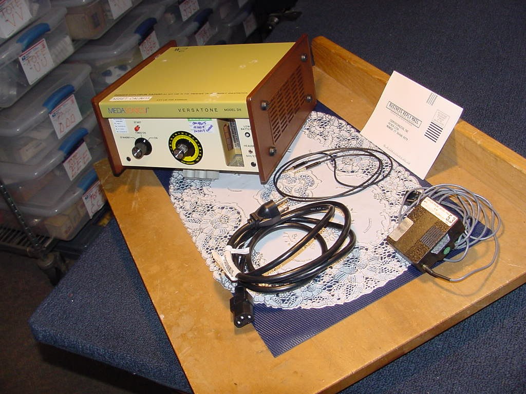 MedaSonics VersaTone Model D8, Clinical-Grade Doppler Ultrasound, With P84 Probe