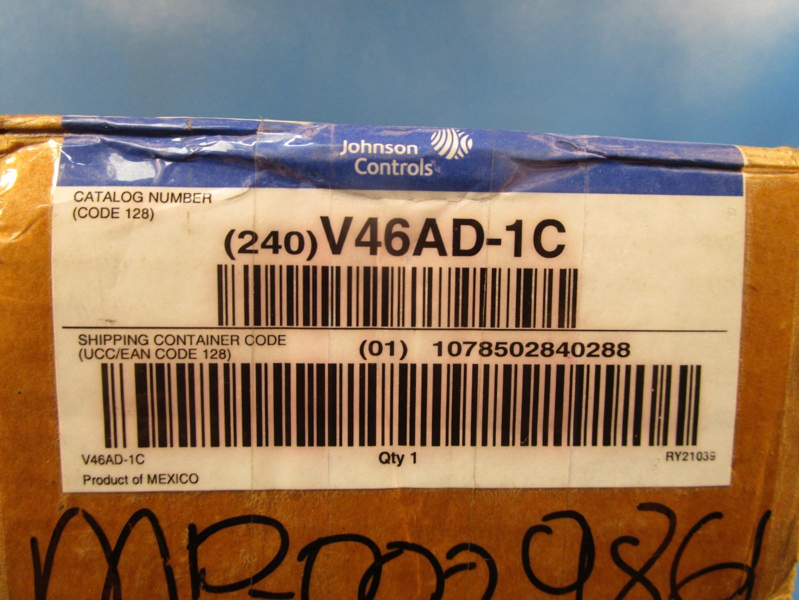Johnson Control V46AD-1C, Pressure Regulating Valve, Two-Way, 50 gpm Max. 70 psi