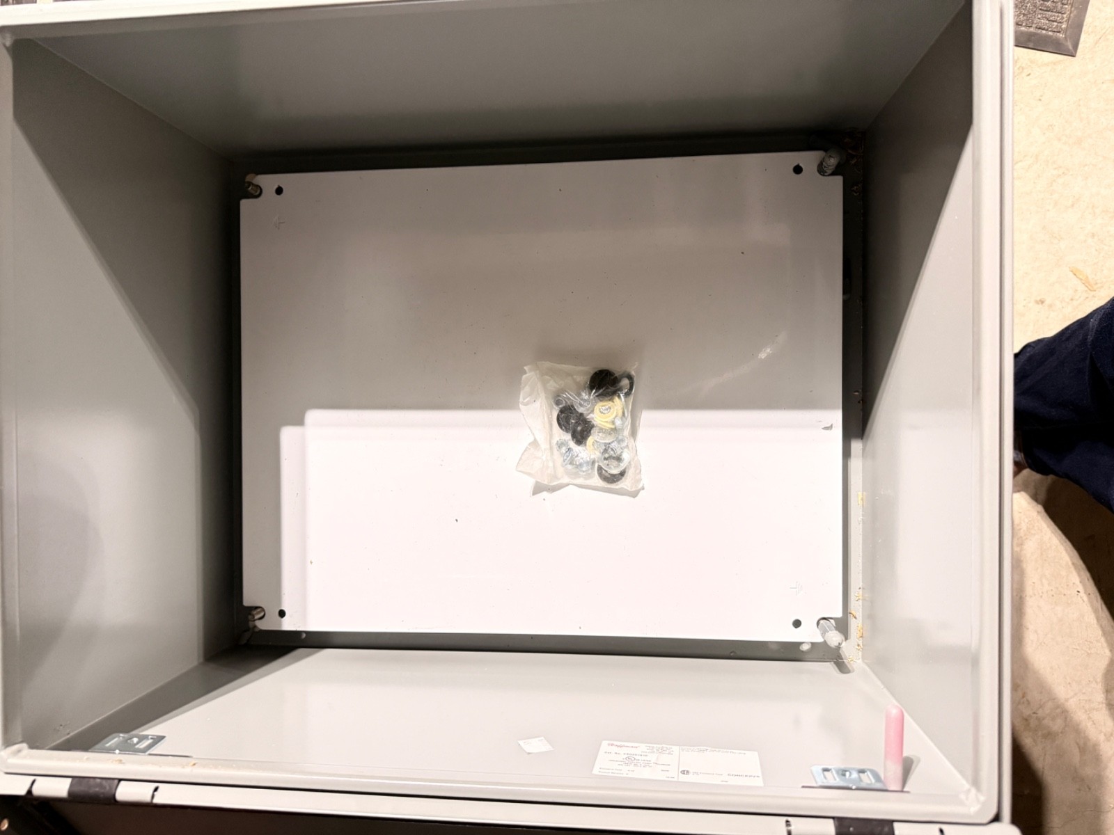 Hoffman CSD201610 Industrial Control Panel Enclosure A-1958 Tpye 4,12 53333HM