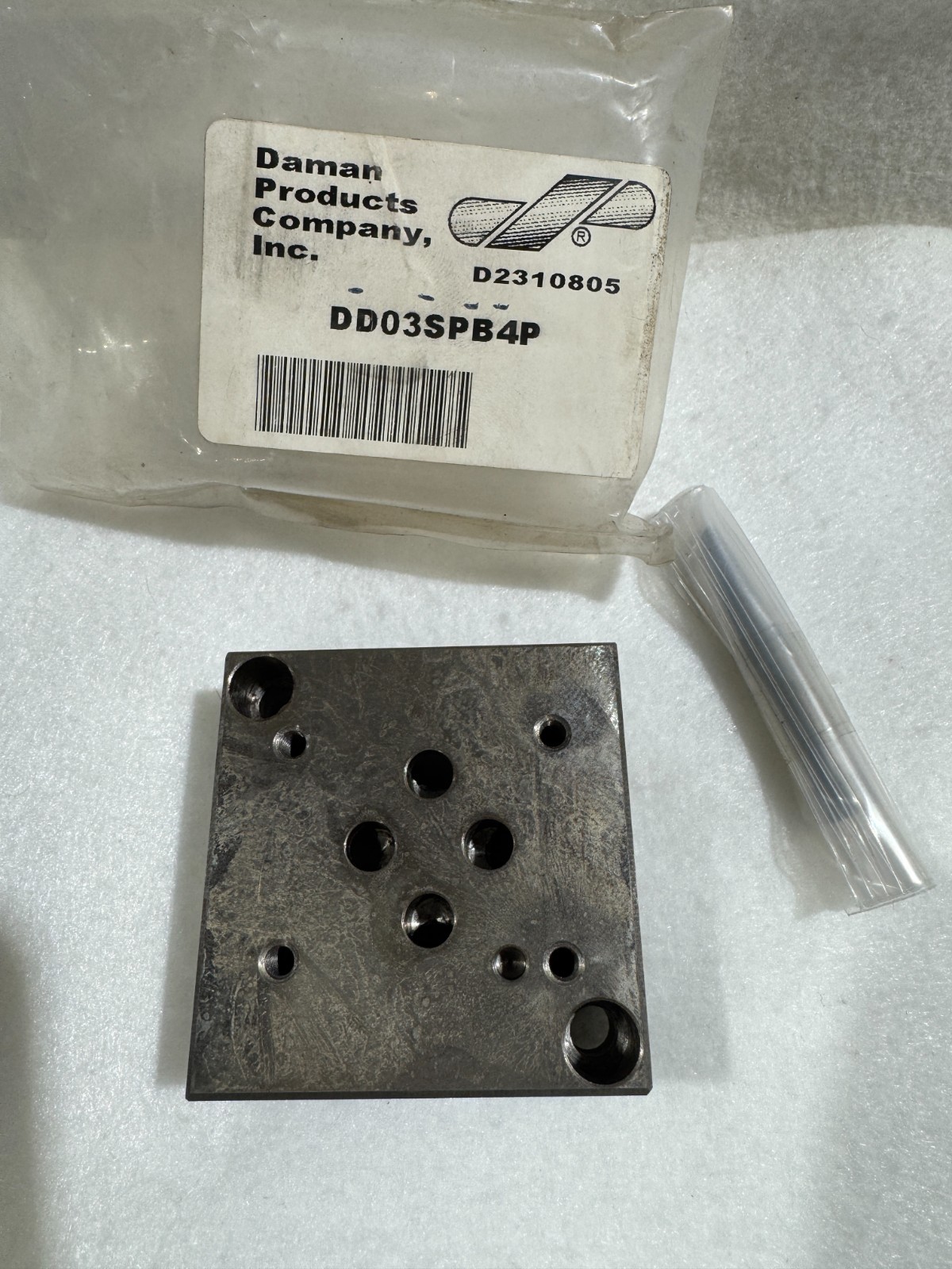 Daman Products DD03SPB4P Ductile Valve Subplate 1105