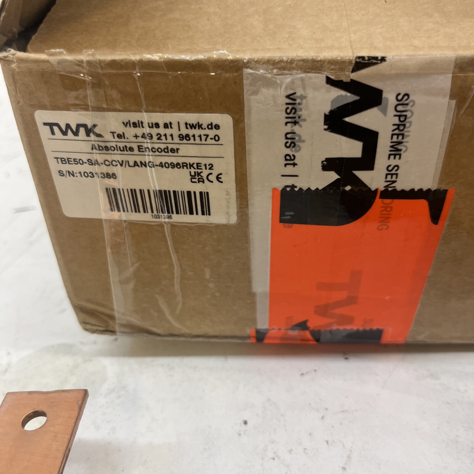 TWK Absolute Encoder TBE50-SA-CCV/LANG-4096RKE12