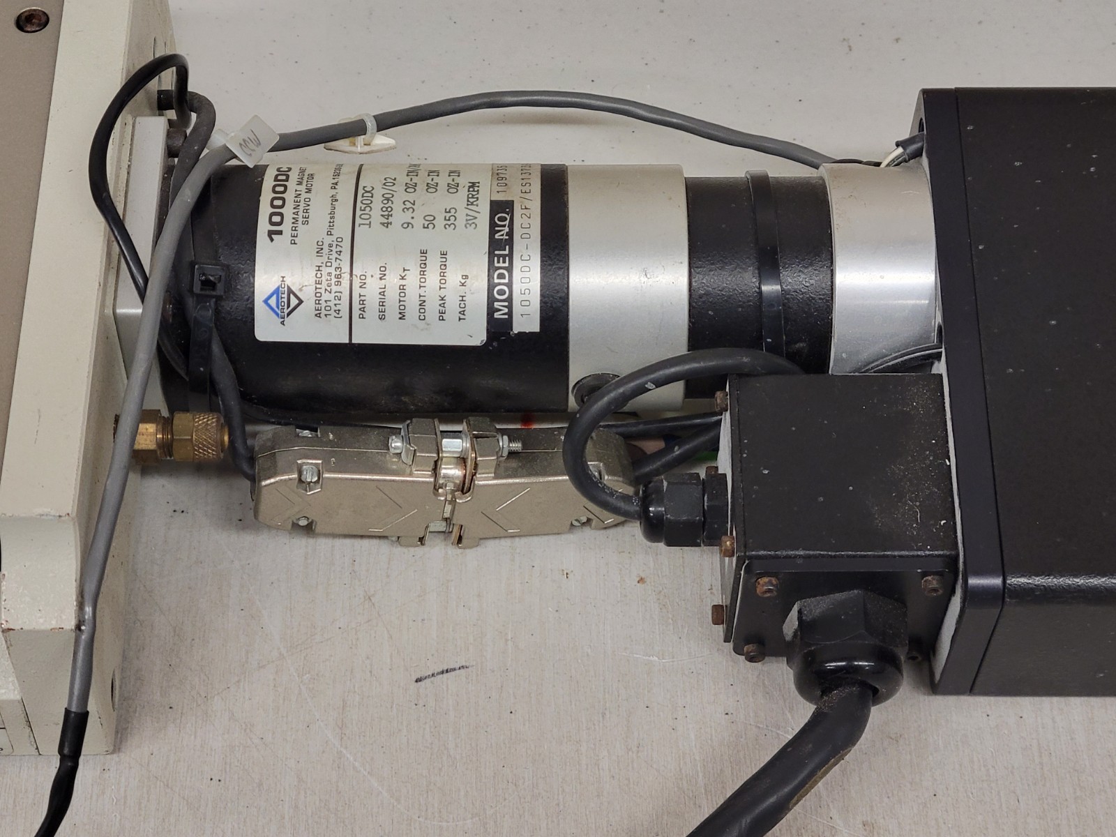Aerotech ATS20020-02P Mechanical Bearing Ball-Screw Linear Stage w/ 1050DC Motor