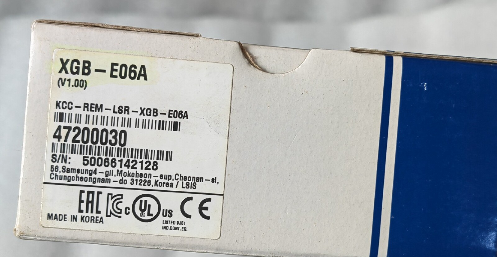 New IN Box LS XGB-E06A XGBE06A